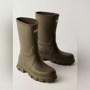 NIB Hunter Micah Wellies in Dark Green Sz 7